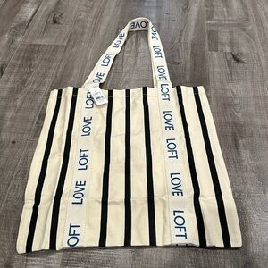 NWT LOFT Love Tote Bag